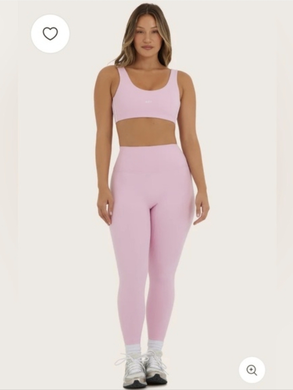 Set Active Sporty High Rise Swirl Leggings Size Small